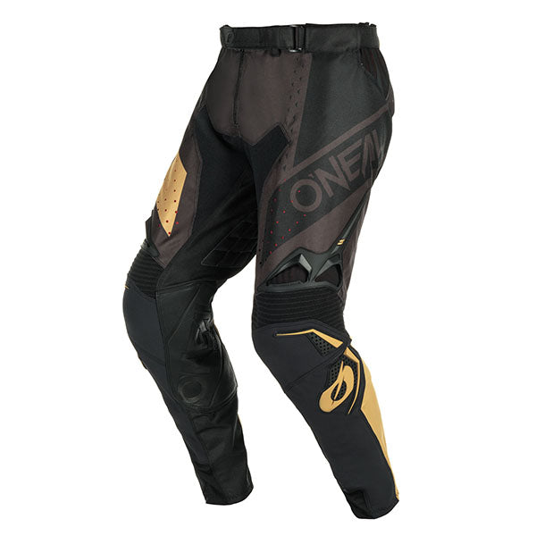 Catalog studio image of O'Neal, Hardwear Haze Haze V.24 Pant, Pants, SKU H023-1130, color options Black/Red, Black/Grey/Sand, sizes 28–42