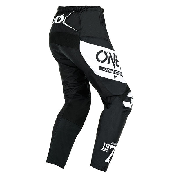 Studio image highlighting O'Neal, Element Warhawk V.24 Pant, Pants, SKU E023-3330, color options Black/White, sizes 28–42