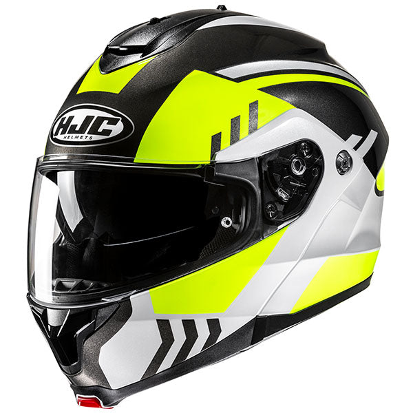 studio product photo of HJC SKU 847140508, sizes XS, SM, MD, LG, XL for motorcycle helmet, street bike, full-face helmet, and powersports use.