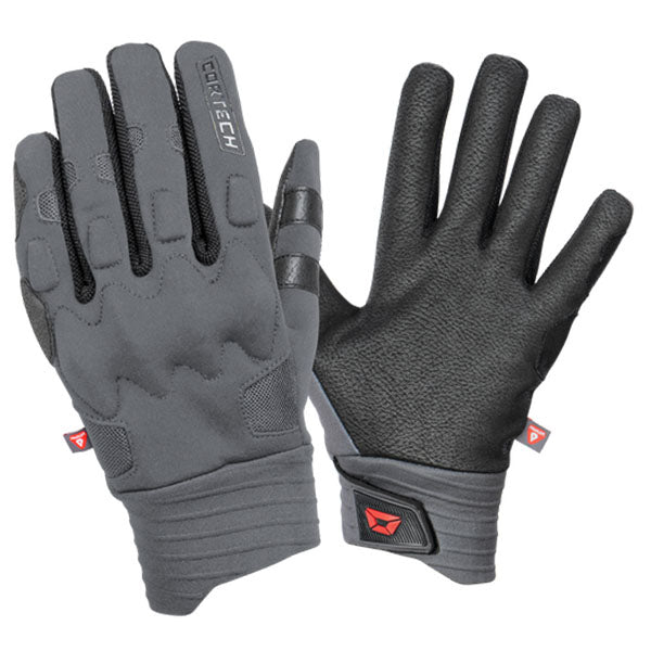 Product image of BTO 0000 Cortech BTO Insi Lite Glove Grey2 motocross gloves showing fit, construction, and colorway | Available at BTO Sports