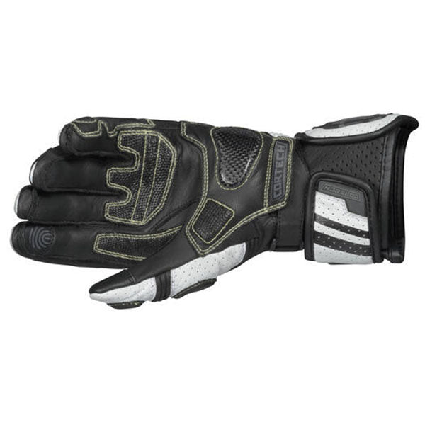 Product image of BTO 0000 Cortech BTO Revo Sport RR Glove Womens White2 motocross gloves showing fit, construction, and colorway | Available at BTO Sports