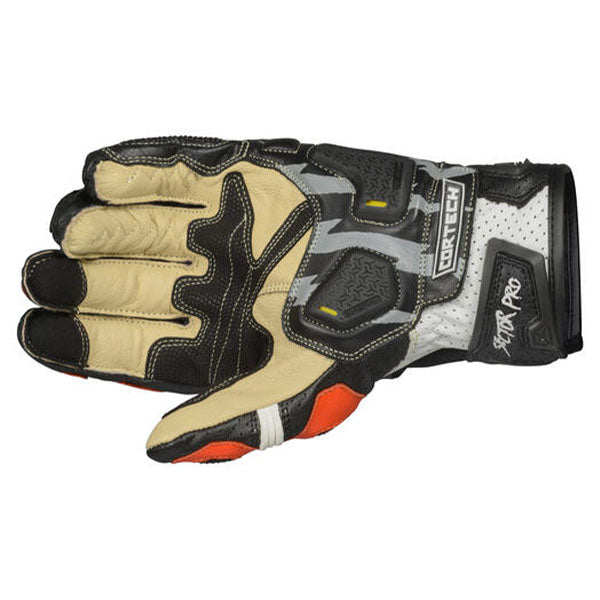 Product image of BTO 0000 Cortech BTO Sector Pro ST Glove Red2 motocross gloves showing fit, construction, and colorway | Available at BTO Sports