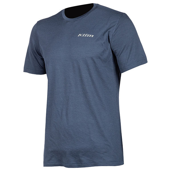 Klim Teton Merino Wool Shirt product image in Asphalt sizes SM, MD, LG, XL, 2XL, 3XL SKU 3711-001-120-66. Base Layer Shirt | Available at BTO Sports