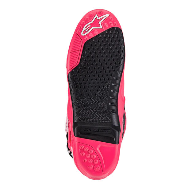 34102453, Alpinestars, Tech 10 Boots, Black/Red/Orange/White, Black/Flo Red, Yellow Fluo/Black/Red Fluo, Black, White, more, Sizes 7, 8, 9, 10, 11, 12, 13, 14 product photo - alternate view