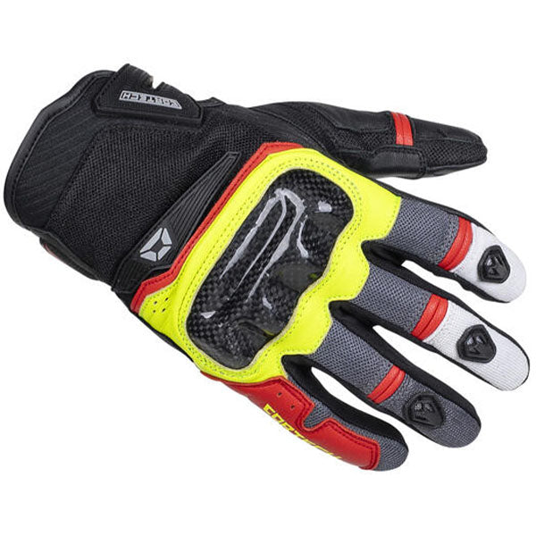 Product image of BTO 0001 Cortech 29BTO Sonic Flo Glove Yellow motocross gloves showing fit, construction, and colorway | Available at BTO Sports