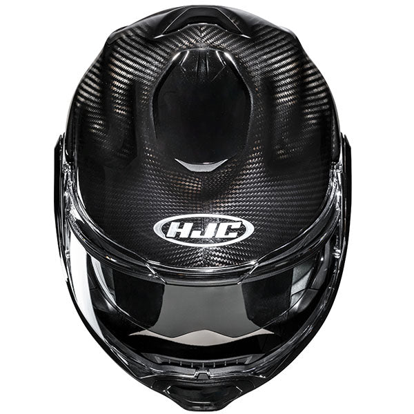 front view of HJC SKU 869029905, sizes XS, SM, MD, LG, XL for motorcycle helmet, street bike, full-face helmet, and powersports use.