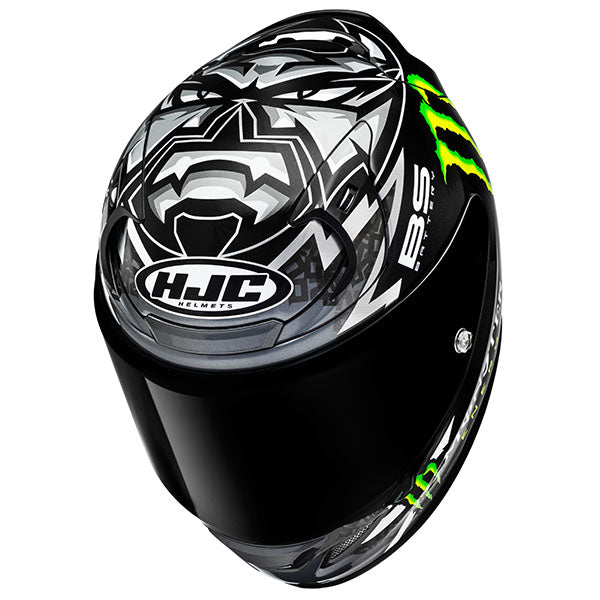 studio product photo of HJC SKU 872200504, sizes XS, SM, MD, LG, XL for motorcycle helmet, street bike, full-face helmet, and powersports use.