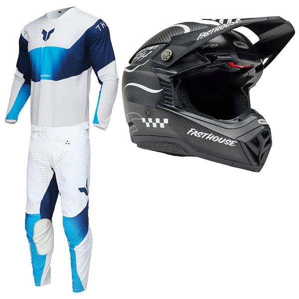 BTO Sports - Raven Storm II Bundle (Jersey, Pant & Helmet Combo)