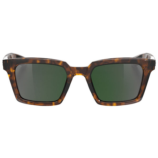 Product photo of 100%, Erba Sunglasses, color Gloss Havana w/ Grey Green Lens