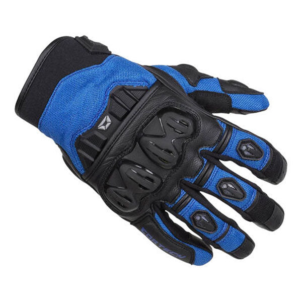 Product image of BTO 0002 Coertech BTO Hyper Flo Glove Blue motocross gloves showing fit, construction, and colorway | Available at BTO Sports