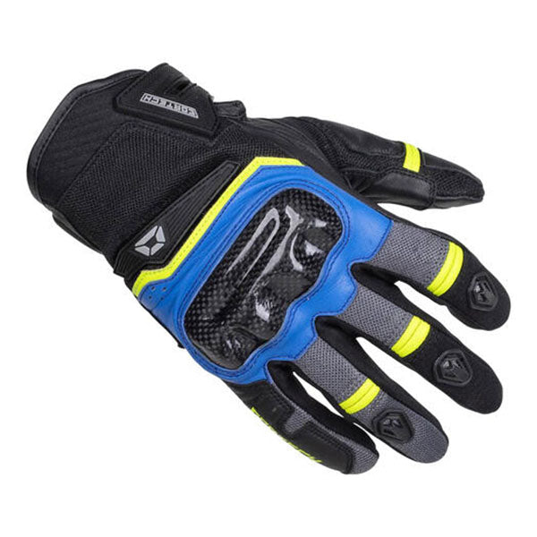 Product image of BTO 0002 Cortech 29BTO Sonic Flo Glove Blue motocross gloves showing fit, construction, and colorway | Available at BTO Sports