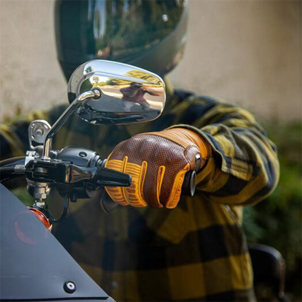 Product image of BTO 0002 Cortech BTO Cuff Leather Glove 2 motocross gloves showing fit, construction, and colorway | Available at BTO Sports