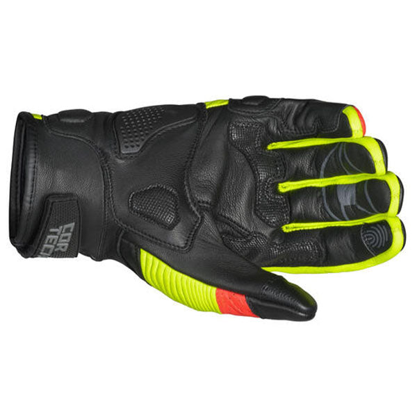 Product image of BTO 0002 Cortech BTO Manix ST Glove Yellow Palm motocross gloves showing fit, construction, and colorway | Available at BTO Sports
