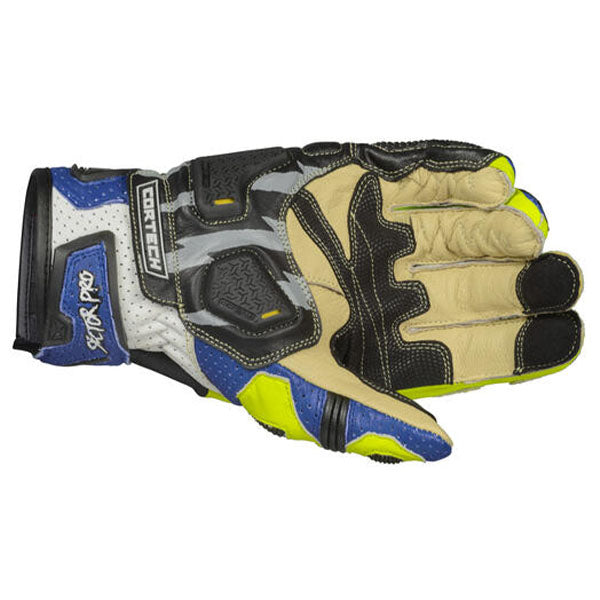 Product image of BTO 0002 Cortech BTO Sector Pro ST Glove Blue2 motocross gloves showing fit, construction, and colorway | Available at BTO Sports