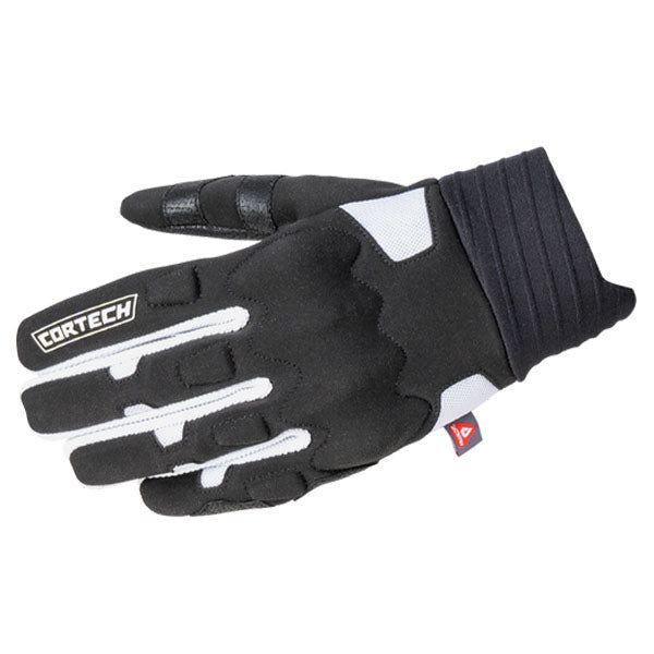 Product image of BTO 0003 Cortech BTO Insi Lite Glove White1 9e5a2829 be91 4da0 9afe 7bdb3e2de6e7 motocross gloves showing fit, construction, and colorway | Available at BTO Sports