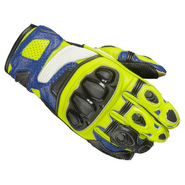 Product image of BTO 0003 Cortech BTO Sector Pro ST Glove Blue1 motocross gloves showing fit, construction, and colorway | Available at BTO Sports