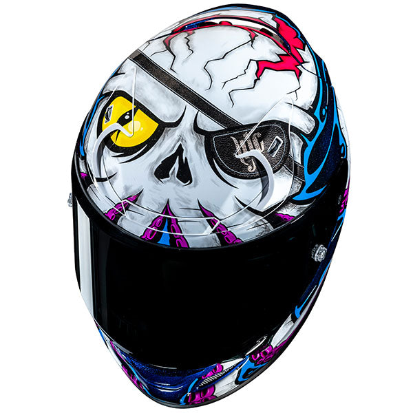 studio product photo of HJC SKU 872212804, sizes XS, SM, MD, LG, XL for motorcycle helmet, street bike, full-face helmet, and powersports use.