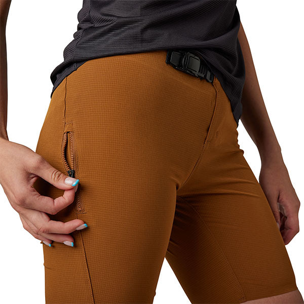 Product image of Fox Racing - Flexair Ascent Lined Shorts (MTB) (Womens) SKU:31195-512-S | Sizes: SM–XL | Designed for Mountain Bike, BMX and E-Bike riders | Available at BTO Sports