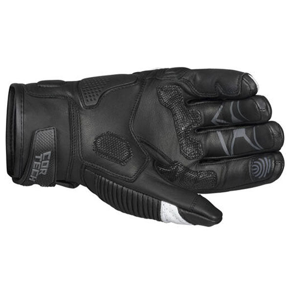 Product image of BTO 0004 Cortech BTO Manix ST Glove White Back motocross gloves showing fit, construction, and colorway | Available at BTO Sports