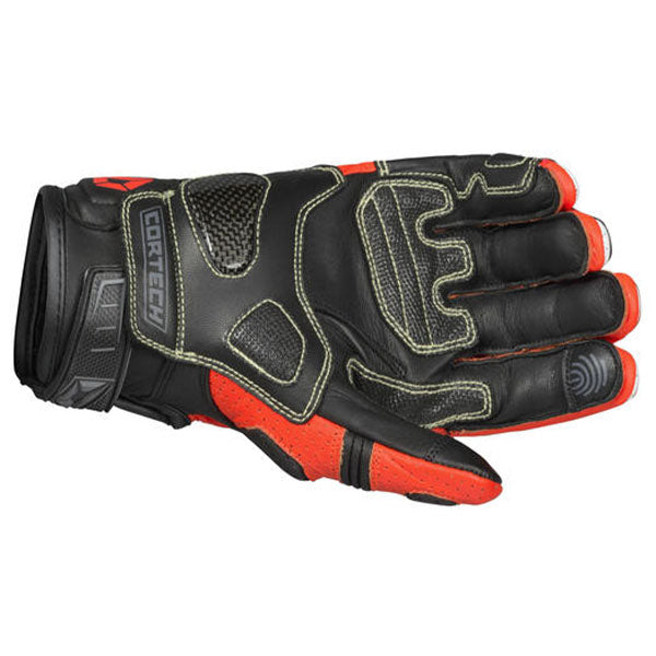 Product image of BTO 0004 Cortech BTO Revo Sport ST Glove Red2 motocross gloves showing fit, construction, and colorway | Available at BTO Sports