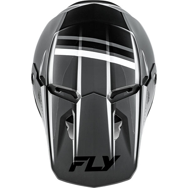studio product photo of product in Grey/Black/White for dirt bike, motocross, off road. SKU 73-872M.