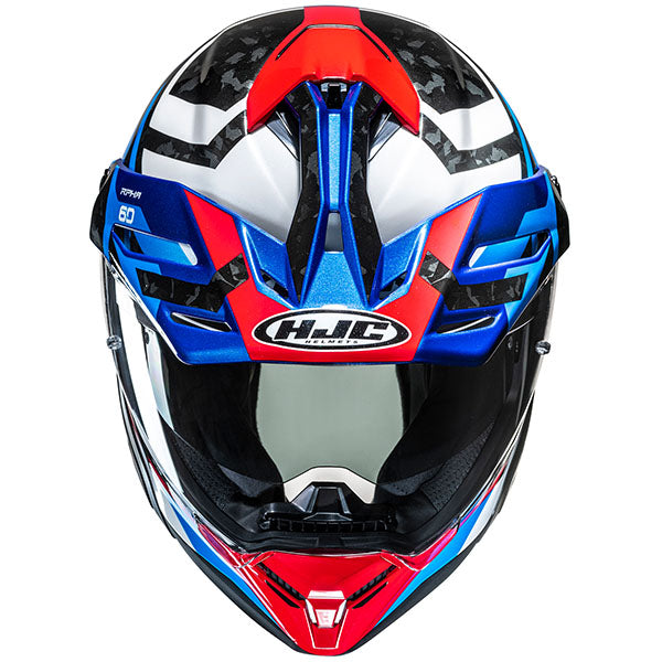 studio product photo of HJC SKU 855100107, sizes XS, SM, MD, LG, XL for motorcycle helmet, street bike, full-face helmet, and powersports use.