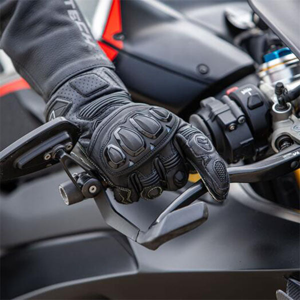 Product image of BTO 0008 Cortech BTO Sector Pro ST Glove Black3 motocross gloves showing fit, construction, and colorway | Available at BTO Sports
