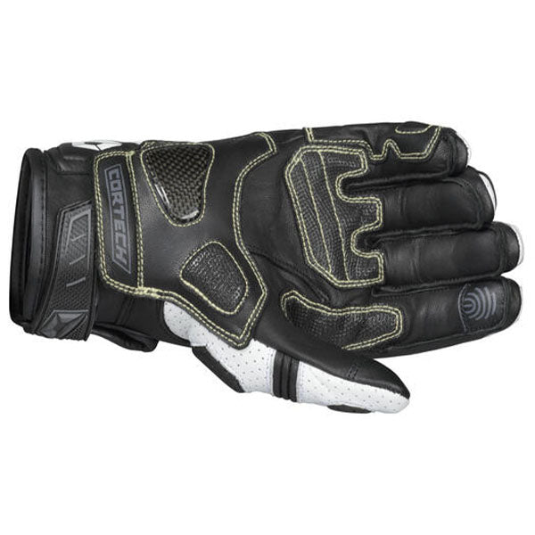 Product image of BTO 0009 Cortech BTO Revo Sport ST Glove White2 motocross gloves showing fit, construction, and colorway | Available at BTO Sports