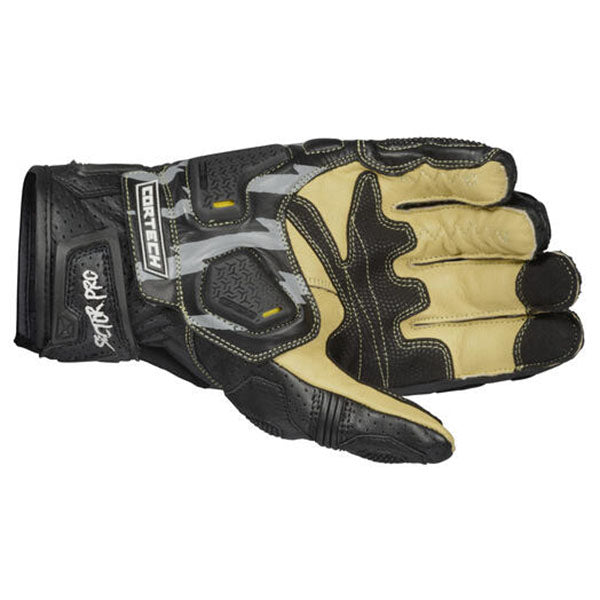 Product image of BTO 0009 Cortech BTO Sector Pro ST Glove Black2 motocross gloves showing fit, construction, and colorway | Available at BTO Sports
