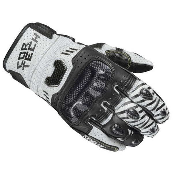 Product image of BTO 0010 Cortech BTO Revo Sport ST Glove White1 motocross gloves showing fit, construction, and colorway | Available at BTO Sports