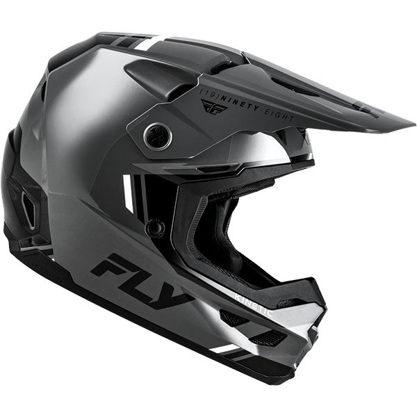 studio product photo of product in Grey/Black/White for dirt bike, motocross, off road. SKU 73-872S.