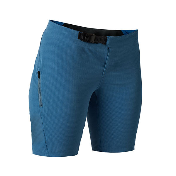 Product image of Fox Racing - Flexair Ascent Lined Shorts (MTB) (Womens) SKU:31195-001-S | Sizes: SM–XL | Designed for Mountain Bike, BMX and E-Bike riders | Available at BTO Sports