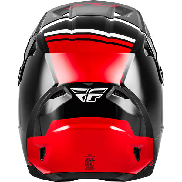 studio product photo of product in Black/Red/White for dirt bike, motocross, off road. SKU 73-872XS.