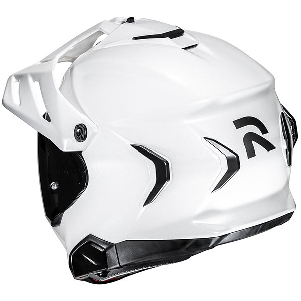 rear view of HJC SKU 855010504, sizes XS, SM, MD, LG, XL for motorcycle helmet, street bike, full-face helmet, and powersports use.