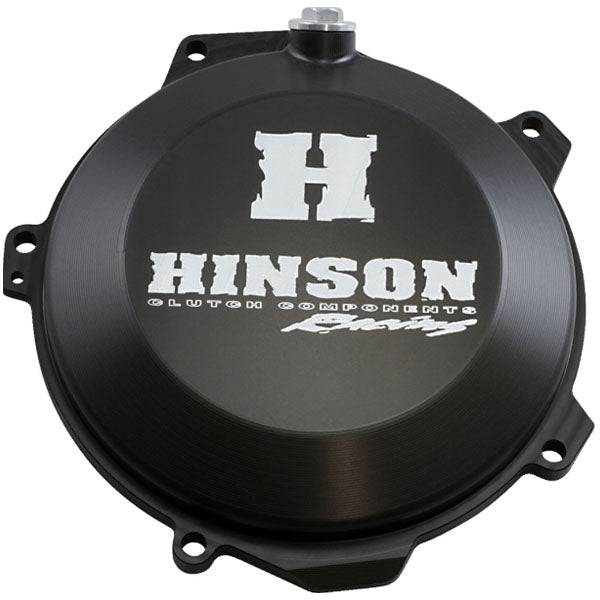 Studio image on a white background of Hinson, Billetproof Clutch Cover (KTM), side view, showing overall shape and visible design details, Colors: 125 SX, 125 XC, 150 EXC, 150 SX, 150 XC-W, 150 XC-W TPI and more, Sizes: 2017–2026