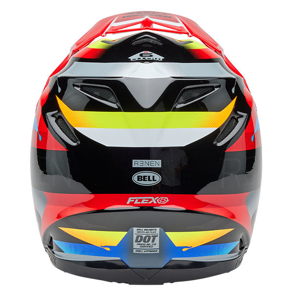 motorcycle helmet, showing aerodynamic shell design, ventilation ports, and secure retention system built for rider comfort and protection. SKU 07163774.