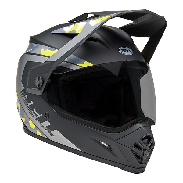 motorcycle helmet, showing aerodynamic shell design, ventilation ports, and secure retention system built for rider comfort and protection. SKU 07163986.