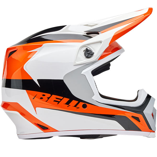 motorcycle helmet, showing aerodynamic shell design, ventilation ports, and secure retention system built for rider comfort and protection. SKU 07163856.