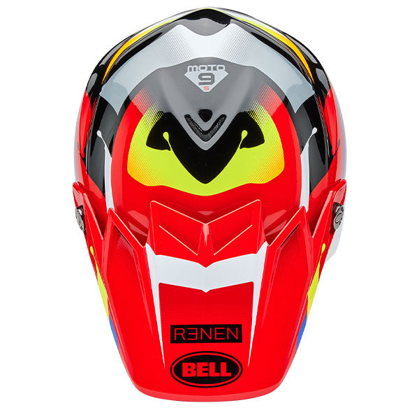 motorcycle helmet, showing aerodynamic shell design, ventilation ports, and secure retention system built for rider comfort and protection. SKU 07163773. - alternate view