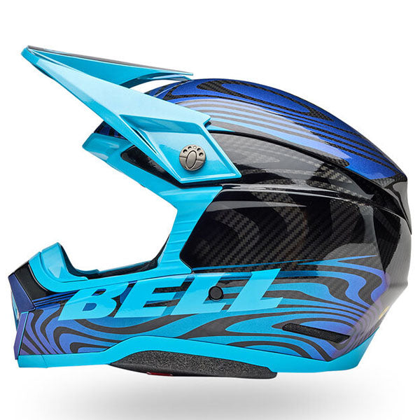 motorcycle helmet, showing aerodynamic shell design, ventilation ports, and secure retention system built for rider comfort and protection