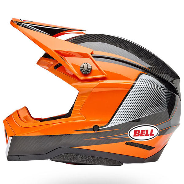motorcycle helmet, showing aerodynamic shell design, ventilation ports, and secure retention system built for rider comfort and protection. SKU 07163743.