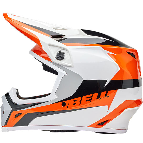 motorcycle helmet, showing aerodynamic shell design, ventilation ports, and secure retention system built for rider comfort and protection. SKU 07163876.