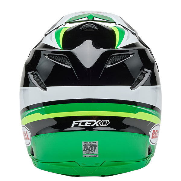 motorcycle helmet, showing aerodynamic shell design, ventilation ports, and secure retention system built for rider comfort and protection
