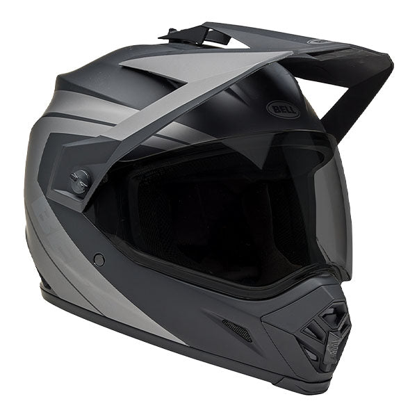 motorcycle helmet, showing aerodynamic shell design, ventilation ports, and secure retention system built for rider comfort and protection. SKU 07164043.