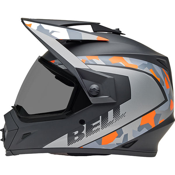 motorcycle helmet, showing aerodynamic shell design, ventilation ports, and secure retention system built for rider comfort and protection. SKU 07163984.