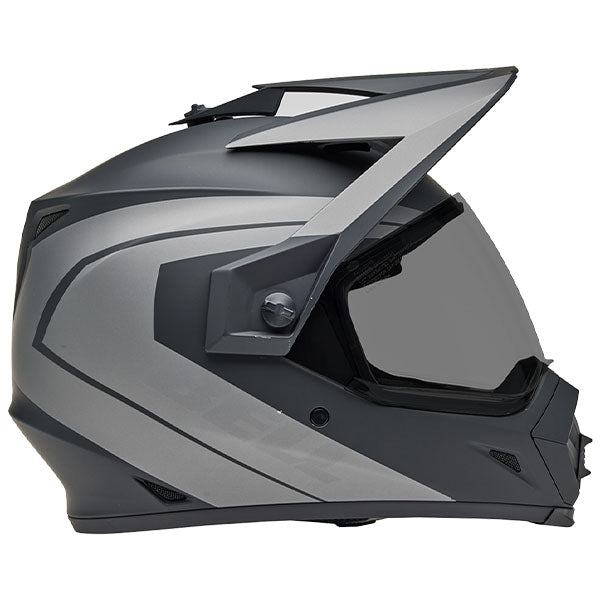 motorcycle helmet, showing aerodynamic shell design, ventilation ports, and secure retention system built for rider comfort and protection. SKU 07164044.