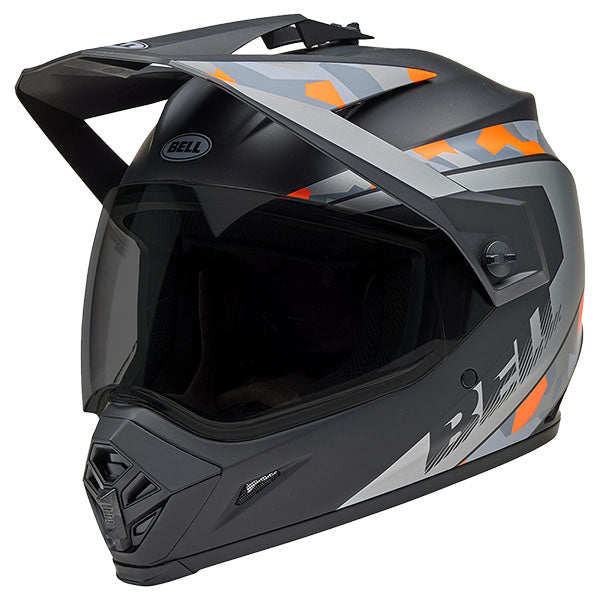 motorcycle helmet, showing aerodynamic shell design, ventilation ports, and secure retention system built for rider comfort and protection. SKU 07163975.