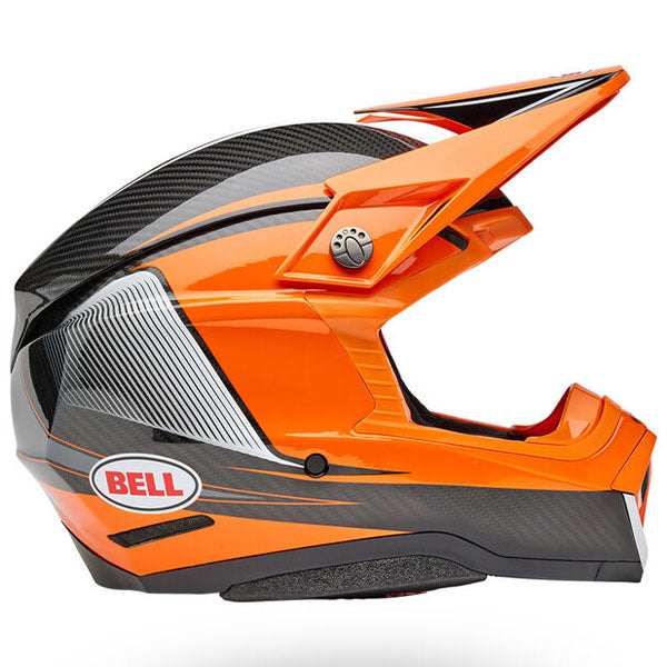 motorcycle helmet, showing aerodynamic shell design, ventilation ports, and secure retention system built for rider comfort and protection. SKU 07163758. - alternate view