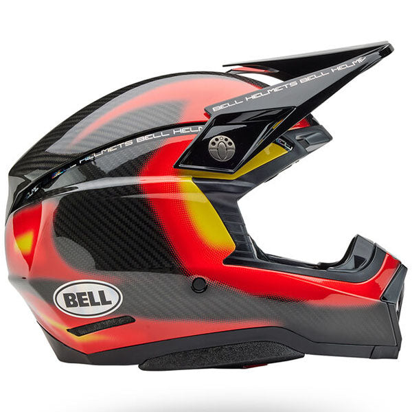 motorcycle helmet, showing aerodynamic shell design, ventilation ports, and secure retention system built for rider comfort and protection. SKU 07163727.