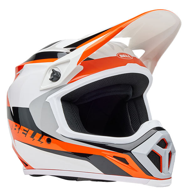 motorcycle helmet, showing aerodynamic shell design, ventilation ports, and secure retention system built for rider comfort and protection. SKU 07163885.